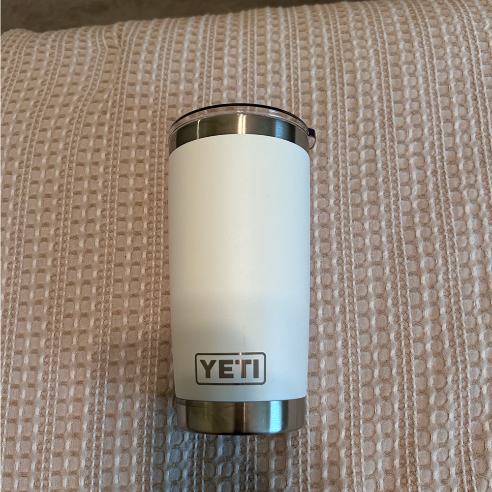 YETI Stainless Steel White Tumbler